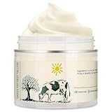 Beef Tallow for Skin, Tallow Face Moisturizer, Grass Fed Organic Whipped Tallow Balm, Unscented Tallow Cream for Face & Body, All-Natural Care for Dry Skin