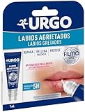 Urgo Labios Agrietados Filmogel – Rellena la grieta al instante, acción reparadora y calmante – Stick de 7 ml