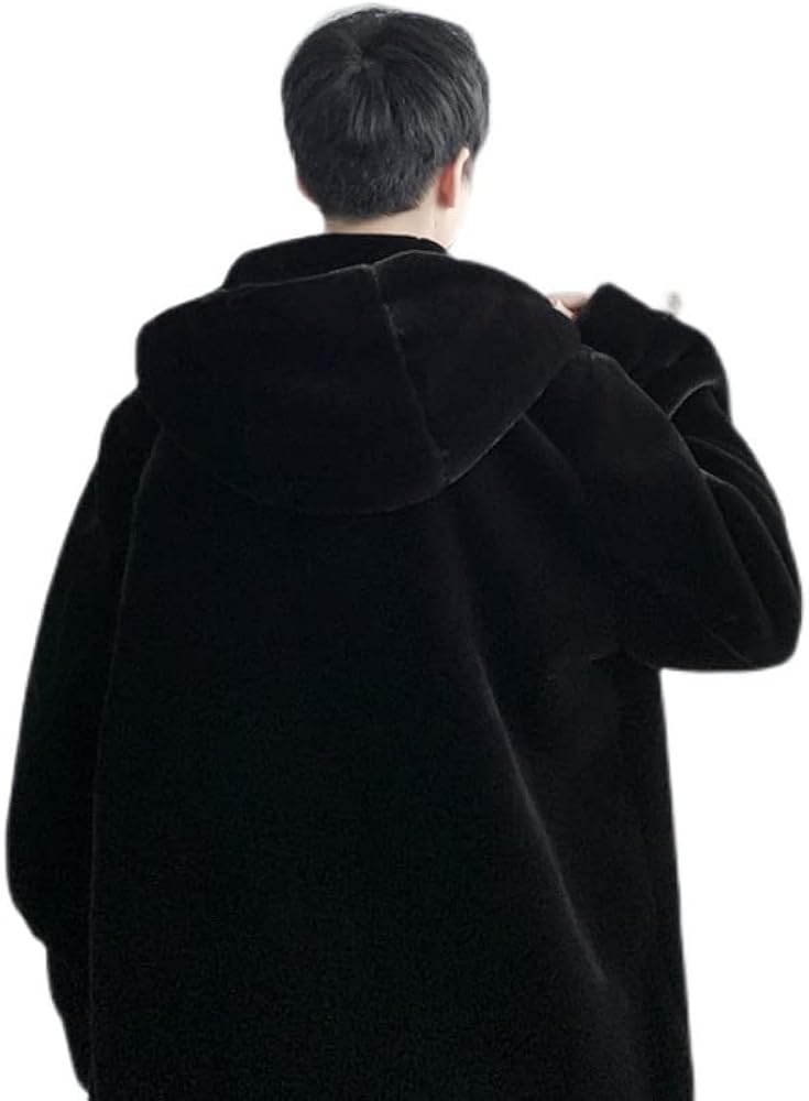 Amazon | [ANGELCITY] ボアジャケット フリースジャケット メンズ