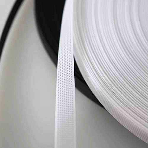 Vivipakoko 50 Yards Polyester Boning For Sewing - Sew-Through Low Density Boning For Corsets, Nursing Caps, Bridal Gowns (6Mm, White) #TOP3