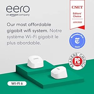 Amazon eero 6+ Mesh Wi-Fi Router