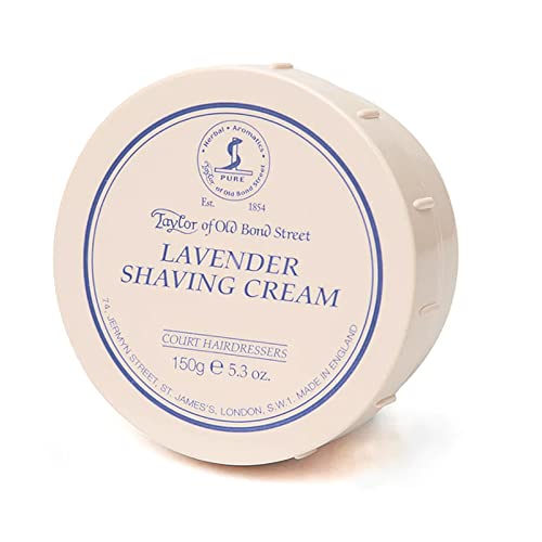 TAYLOR OF OLD BOND STREET Krem do golenia lawendowy, 150 g