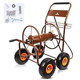 WERMAH 2025 Upgrade Hose Reel Cart, Garden Hose Cart...