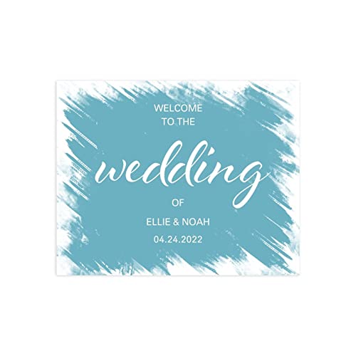 Illustration de mariage personnalisée pour votre décoration de salle - 2