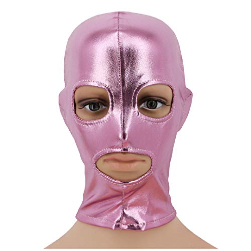 Image of Metallic Cycling Face Neck Mask Hat Ultra Balaclava Hood