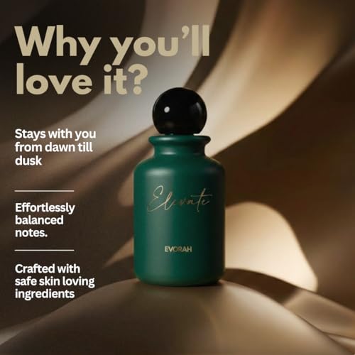 Image of House Of Evorah Elevate Eau De Parfum (25 ml) - Spicy, Woody & Amber Evening Scent | Perfume For Man | Perfume For Men