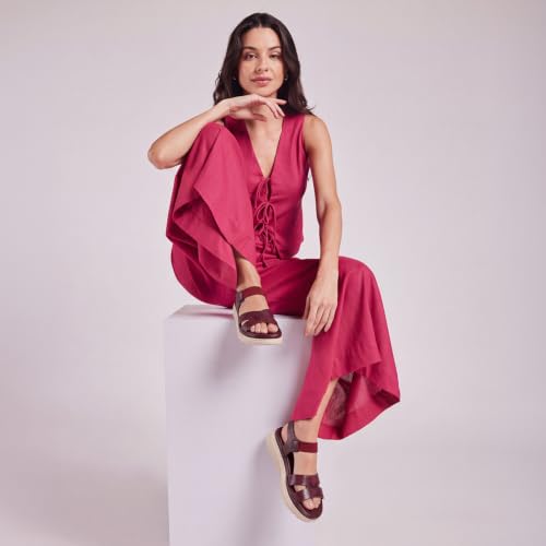 Image of YOHO SDL 110 Sandals for Women | Orthopedic & Soft Sandal for Ladies | Fancy Slippers /Chappal for Girls |Stylish Heeled Wedges for Everyday Wear