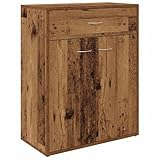 vidaXL Buffet Vieux Bois 60x30x75 cm Bois d'ingénierie