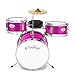 Ashthorpe 3-Piece Complete Drum Set - Beginner Kit with 14