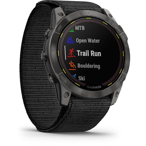 Garmin GPS-Uhr Enduro 2 Titane gris