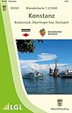  W269 Wanderkarte 1:25 000 Konstanz: Bodanrück, Überlinger See, Stockach