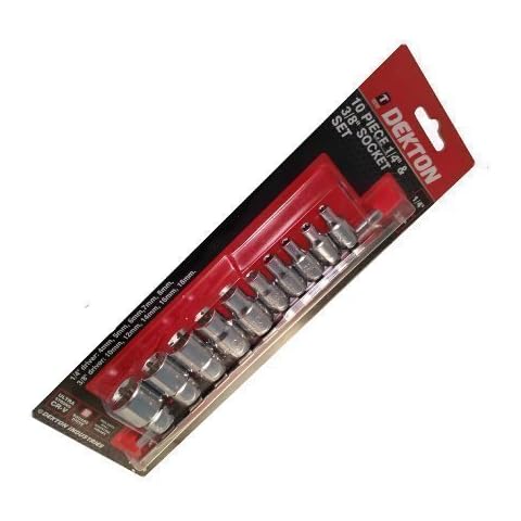 DEKTON DT85130 10-Piece Socket Set Cover