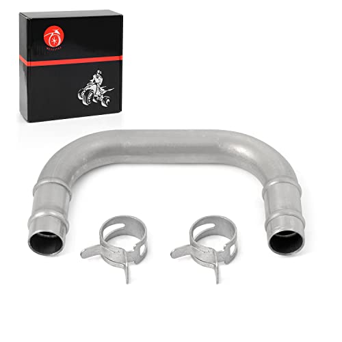 Tube croisé pour collecteur d'admission évite surchauffe moteur avec clip Yamaha Banshee 350