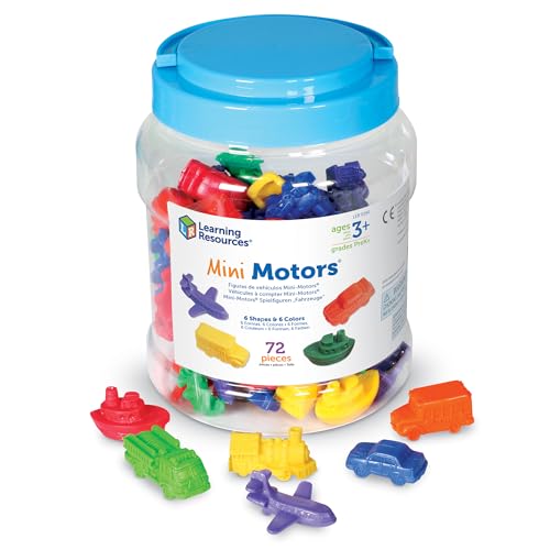 Preisvergleich Produktbild Learning Resources Mini Motors-Spielfiguren (72 Stück)