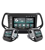JF Sound - Autoradio Android JF-031JC-X7C - Per Jeep Compass dal 2016 al 2021-10" HD - CarPlay/Android Auto via cavo - GPS - 2GB RAM - 32GB ROM - DAB+ - Prodotto in Italia