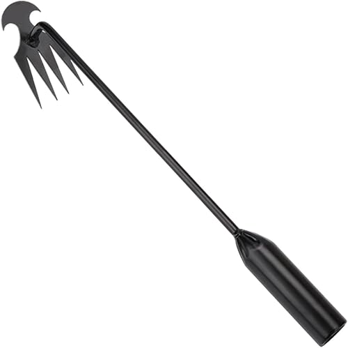 Ayammahic Herramienta de deshierbe de artefactos de deshierbe 2023, extractor de acero al manganeso de alta calidad con 4 dientes, herramienta de