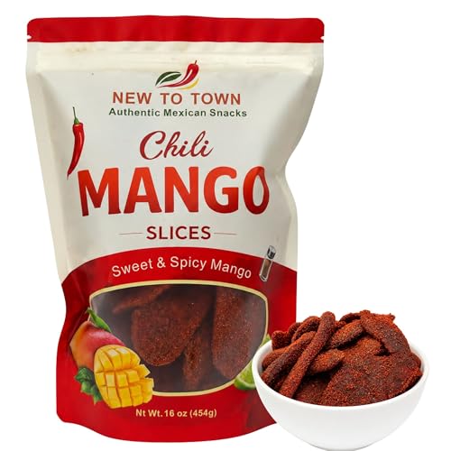 Chili Mango Dried Fruit Slices 1 lb, Spicy Mango Slices, Mango Con Chile, Mango Enchilado, Chilli Mango, Chile Mango, Mexican Fruit Snack, Spicy Dried Mango by New to Town