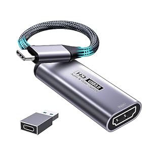 Fulfalic 4K HDMI auf USB-C Capture Karte