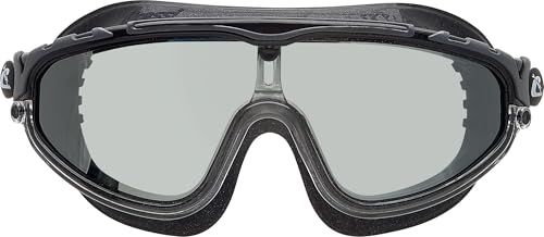 Cressi- Skylight-Brille SIL, SCHWARZ/Rahmen SCHWARZ GRAU VERSPIEGELTE GLÄSER