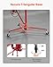 VEVOR 16ft Drywall Lift, Heavy-Duty 150 lbs Sheetrock Hoist with Adjustable Telescoping Arm, Lockable Wheels, Drywall Lifter Panel Jack Hoist Tools Ideal for Ceiling & Wall Installation (Red)