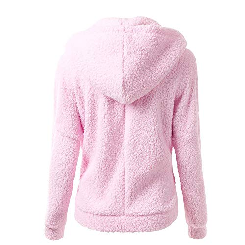 Fleece Jacket Women Plus Size Fuzzy Hoodies Full Zip Warm Winter Jackets Soft Sherpa Outerwear with Pockets2
