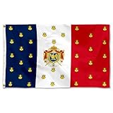 Drapeaux De Jardin Napoléon De France Treer Drapeau Garden Flag Résiste Aux Intempéries Pour Célébrations Patio 90X150 Cm