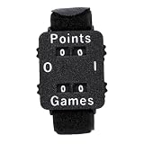 AKLOSIPY Compteur de Points de Poignet Montre Grand Écran Réglable pour