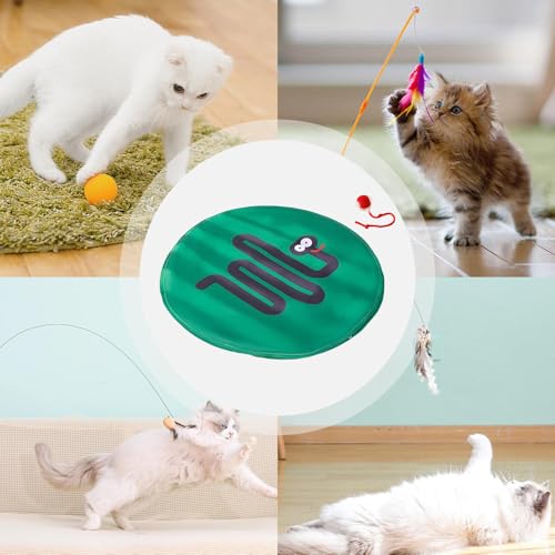 Jouet interactif pour chats balle automatique jeu de chasse et stimulation
