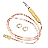 grillshop.at Ersatzteil Gas Thermoelement - Universal Thermoelement Zündsicherung - Thermoelement 600mm für Gasgeräte - Lieferung aus Österreich - GS020