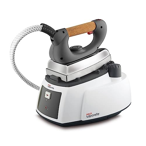 Polti Vaporella 505 Pro Steam Generator Iron with Boiler, 3.5 Bar, 0.9 L Tank, Cork Handle