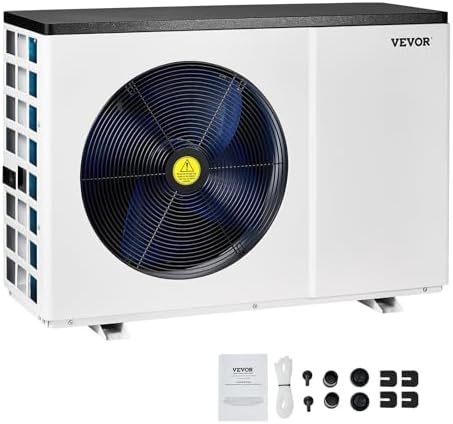 Vevor Electric Pool Heater - Which 5 Models Stand Out This Season? 6 VEVOR Electric Pool Heat Pump, 35,830 BTU, Fits 6,605-13,209 Gallon Above & In-Ground Pools, Low Noise Heating & Cooling, Energy-Saving Water Heater AC208-230V 60Hz