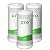 SimPure 4.5" x 10" Carbon Whole House Water Filter 5 Micron Coconut Shell Charcoal Replacement Cartridges for System Housing DB10P, DB10C, FC15B, GE GXWH40L, GXWH35F, BB-10B, FXHTC, WGB21B, 3-Pack