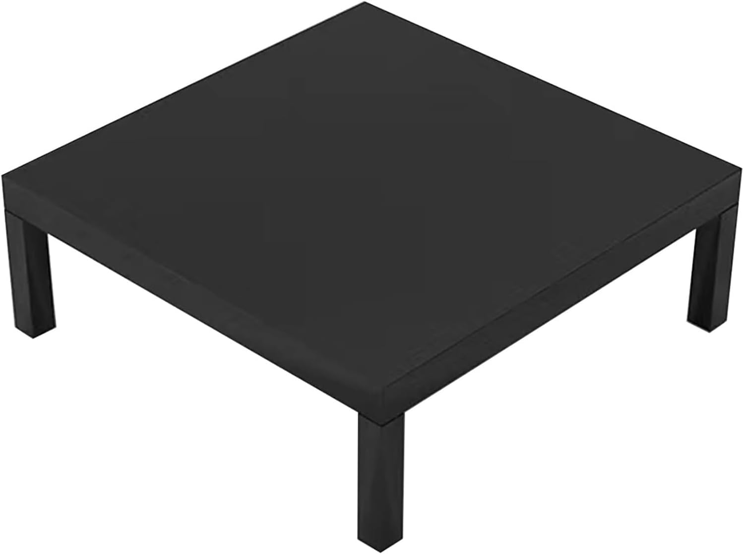 Metal Pallet Cargo Storage Racks, Floor Pallet Article Rack, Moisture-Proof Floor Pallets, Square Pot Shelf Planter Holder for Supermarkets Retail Stores(Black,20x20x10cm)
