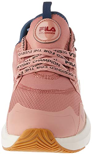 Tênis Fit Jogger, Fila, Feminino, Rosa Velho/Marinho/Vermelho, 37