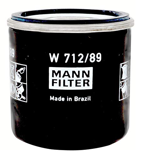 MANN-FILTER Original, Filtro do Óleo Blindado, W712/89, para VW T-Cross, Nivus, UP, Virtus, Polo e S
