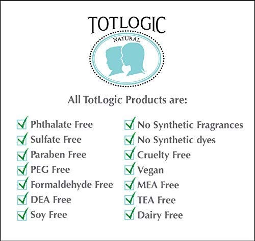 Totlogic Natural Kids And Baby Safe Conditioner - 8 Oz Original Scent - Sulfate And Paraben Free Non-Toxic Formula Nourishes And Detangles #TOP4