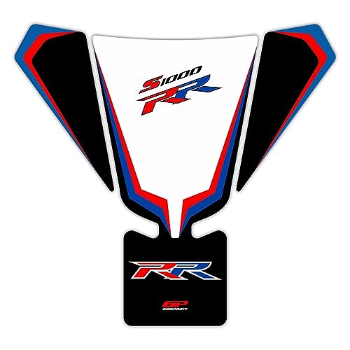 Protège-réservoir S1000RR 2011-2018 GP Kompozit bleu rouge en résine premium