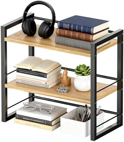 Organisateur d'étagères de bureau, bibliothèque, mini étagère de ...