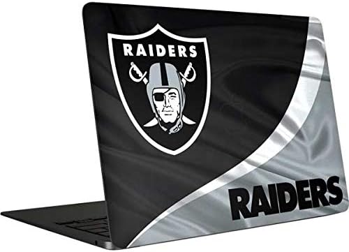 Skinit Decal Laptop Skin Compatible with MacBook Air 13in (2020) - Officially Licensed NFL Las Vegas Raiders Design