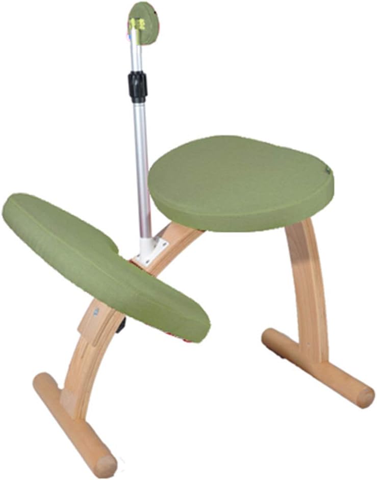 Kneeling Desk Chairs Ergonomic, Posture Correcting Stool Office for Office, Home,Back Support Improve Your Posture with an Angled Seat,D