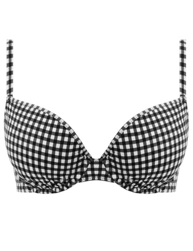 Freya Women's Standard Check in Underwire Molded Bikini Top3