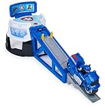 La Pat' Patrouille – Playset Lanceur Pat' Patrouille – Univers Moto Pups avec Lanceur Interactif et Véhicule Moto + Figurine de Chase – Paw Patrol - 6060233 - Jouet Enfant 3 Ans et +