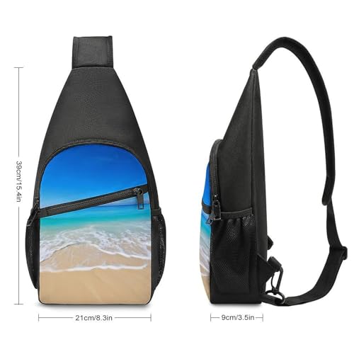 Bolso tipo sling bag para día y senderismo unisex miniatura 2