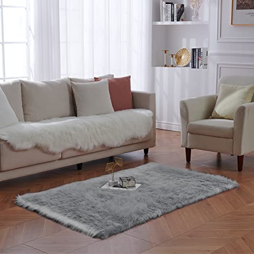 Tapis imitation peluche Tangsoo HQHYGM pour créer un salon cocooning chaleureux