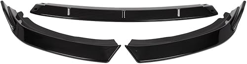 ROADFAR Divisor de labio de parachoques delantero PP para Volkswagen para Jetta 2019-2021 3 piezas