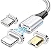 ZKAPOR Cable USB Magnético, Multi Cable Magnetic de Carga y Datos Cargador iman con Adaptador 3 en 1 Micro USB Tipo C para Android Galaxy, Huawei, Honor, Kindle