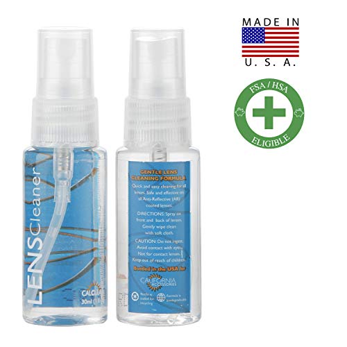 California Accessories Calclear Lens Cleaner, 1Oz (Pack Of 2) #TOP1