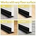 HomeProtect Door Draft Stopper 36 Inch Under Door Draft Blocker Door Sweep for Bottom of Door Reduce Cold Air, Soundproof, Light, Odor, Weather Stripping Door Seal Strip Fit for Interior/Exterior