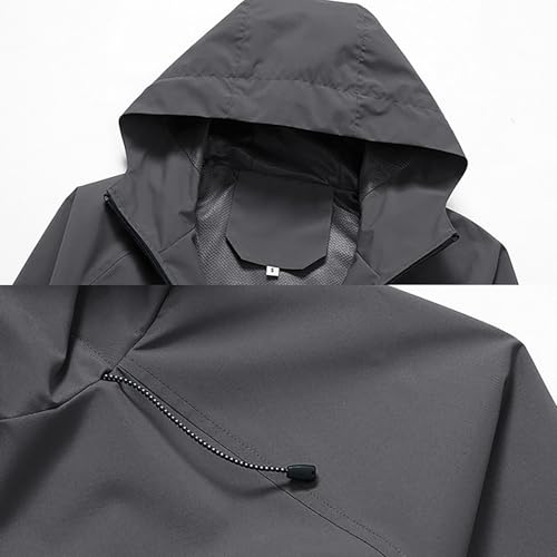 Veste de pluie fine et imperméable avec softshell respirante