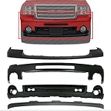AUTOS PARTS PLUS Front Bumper Steel + Upper Cover Primed + Lower Valance Air...
